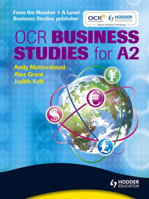 Title details for OCR Business Studies for A2 by Judith Kelt - Available